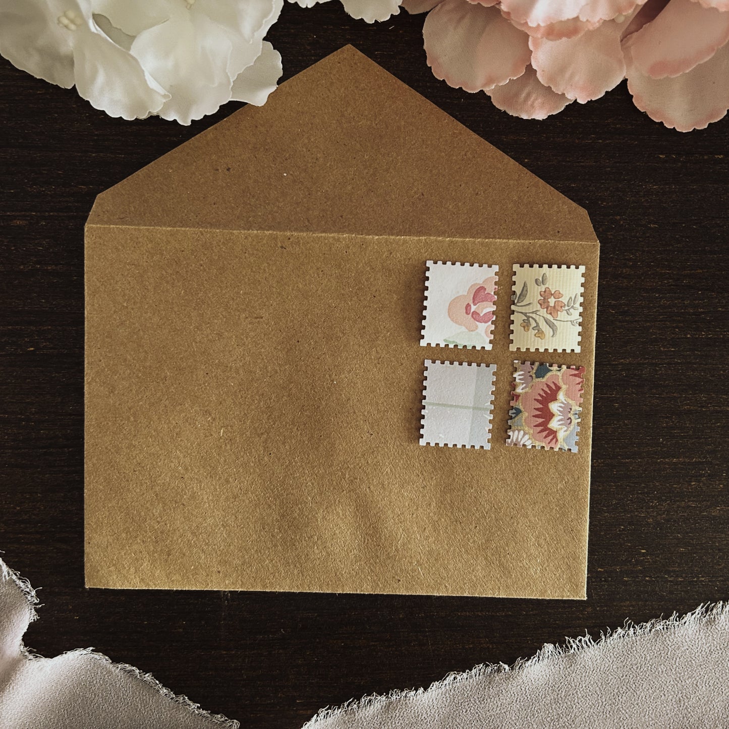 Wallpaper Faux Postage