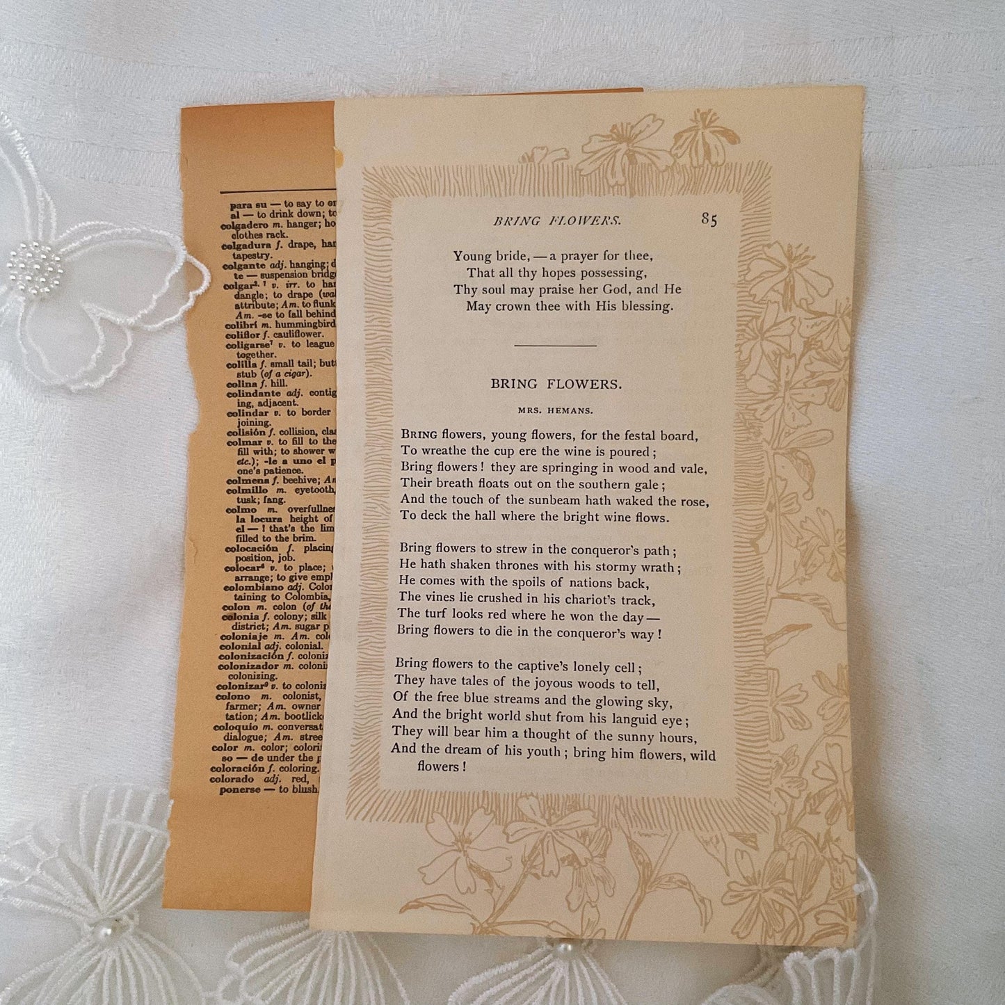Assorted Vintage Book Pages: Antique Paper Ephemera for Junk Journals - 100 pcs