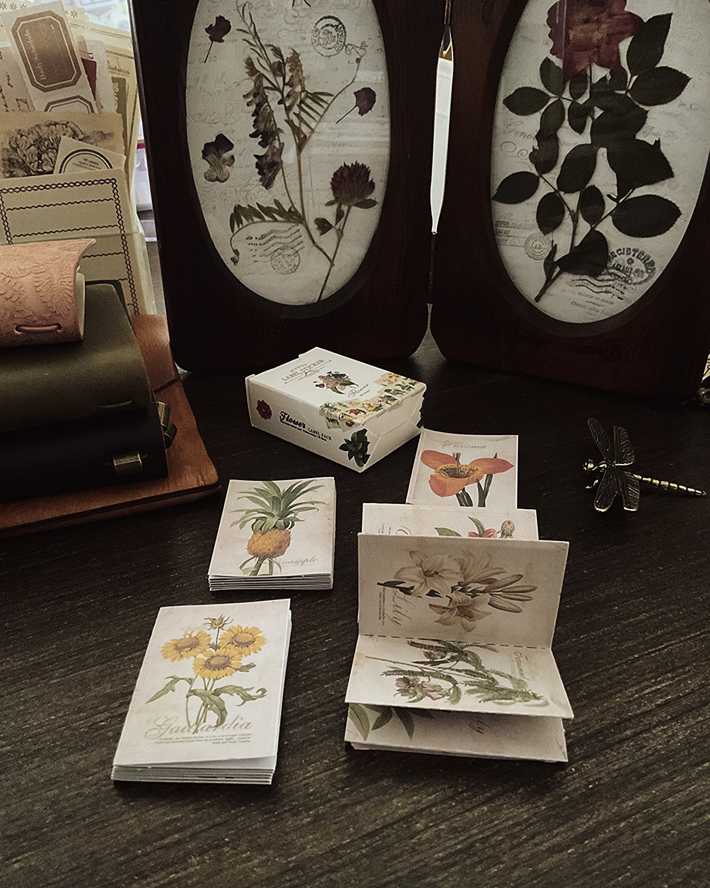 Botanical sticker set