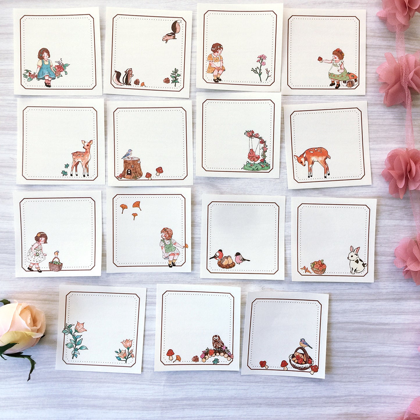 Fairy tales - little girl Notepad