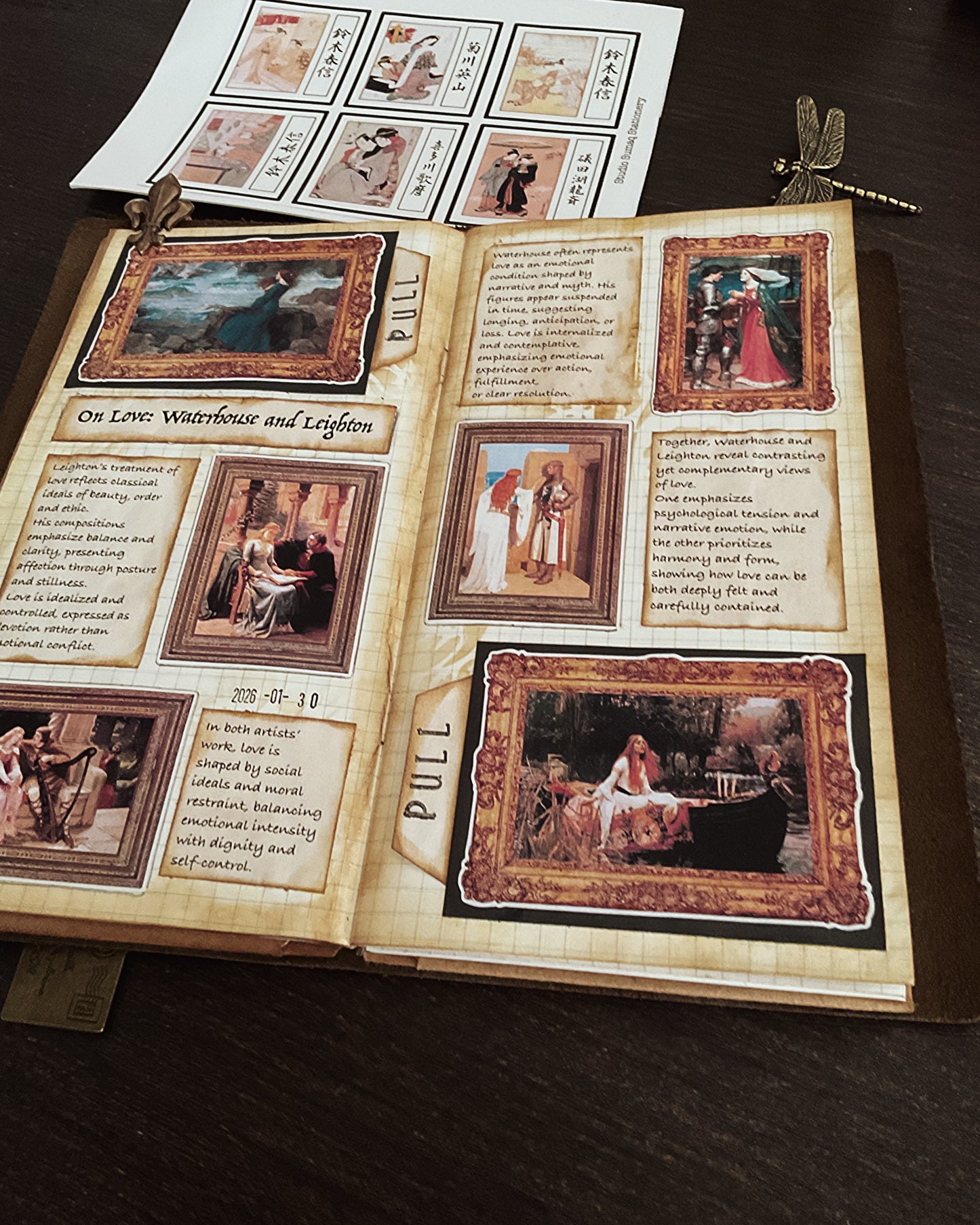 Vintage Love Across Cultures Sticker Set • Art History Journaling • Vintage Valentines Reproduction stickers