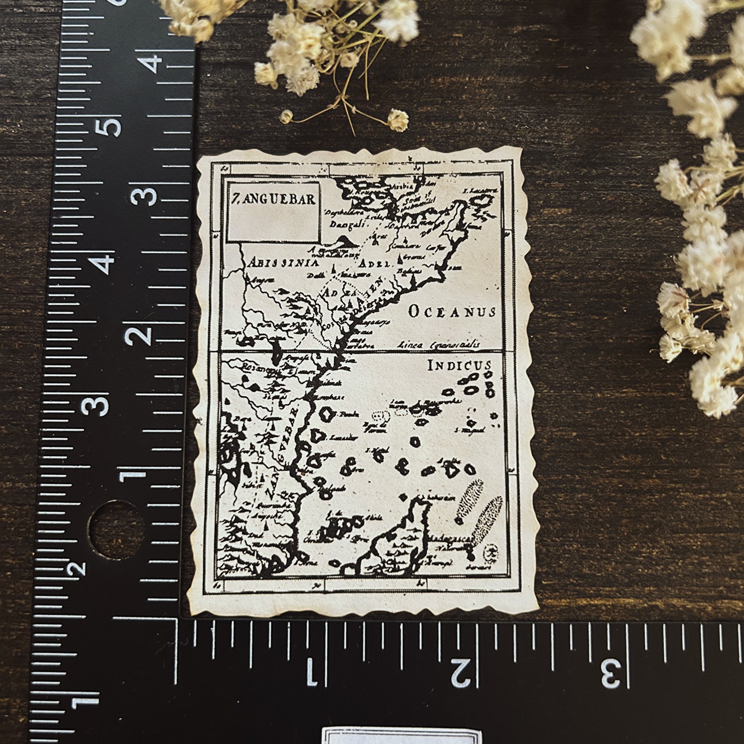 World and European maps Tea-Dyed Paper Ephemera: Vintage maps Reproductions