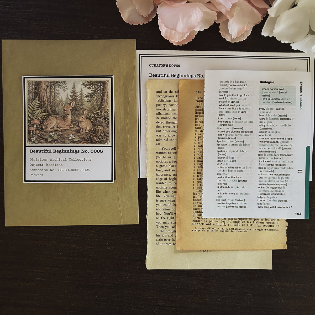 Beautiful Beginnings No. 003. Woodland