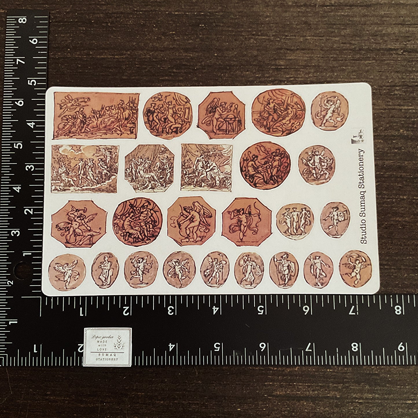 CLEARANCE - 5 sticker sheets