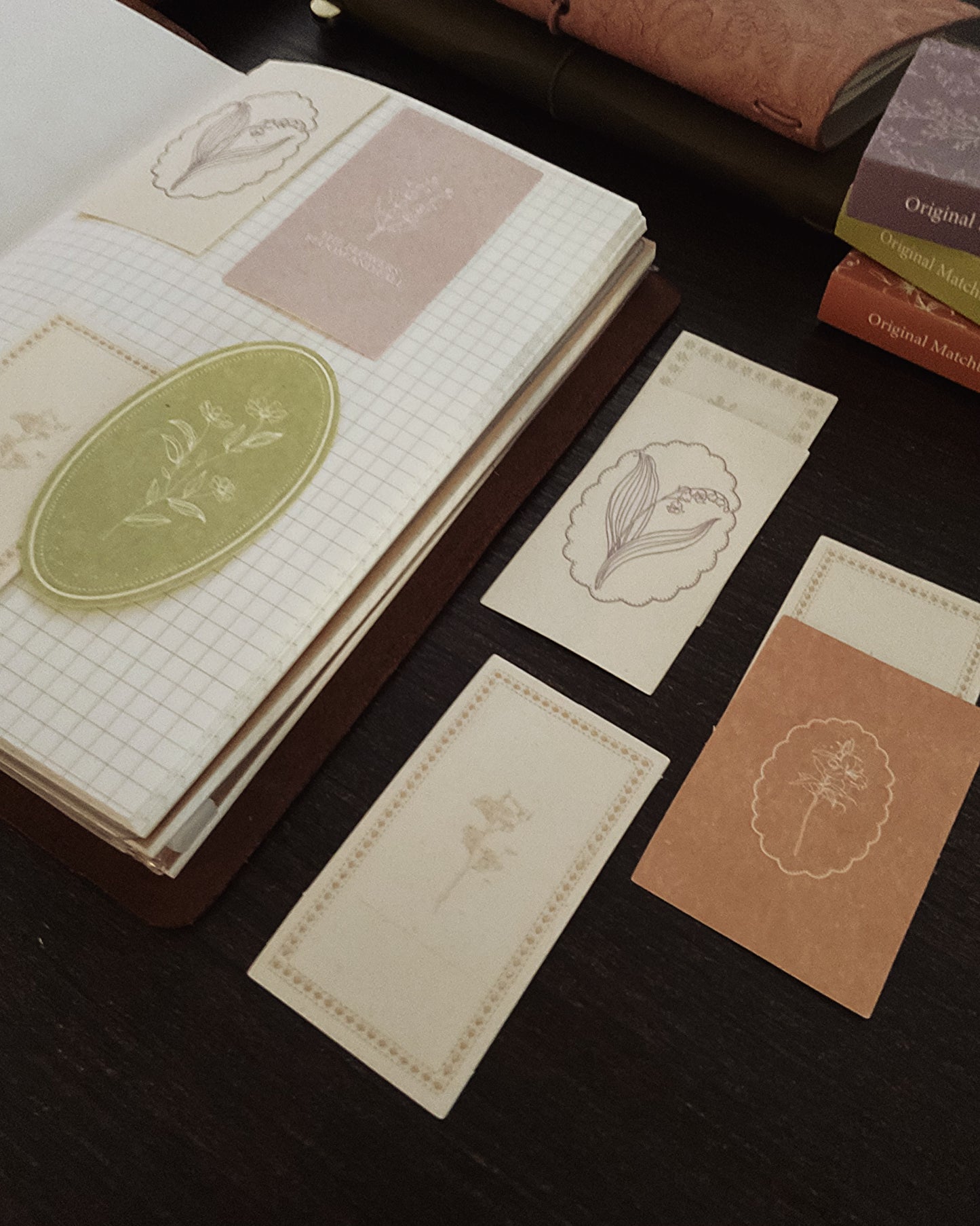 Textured label - 30 pieces/set