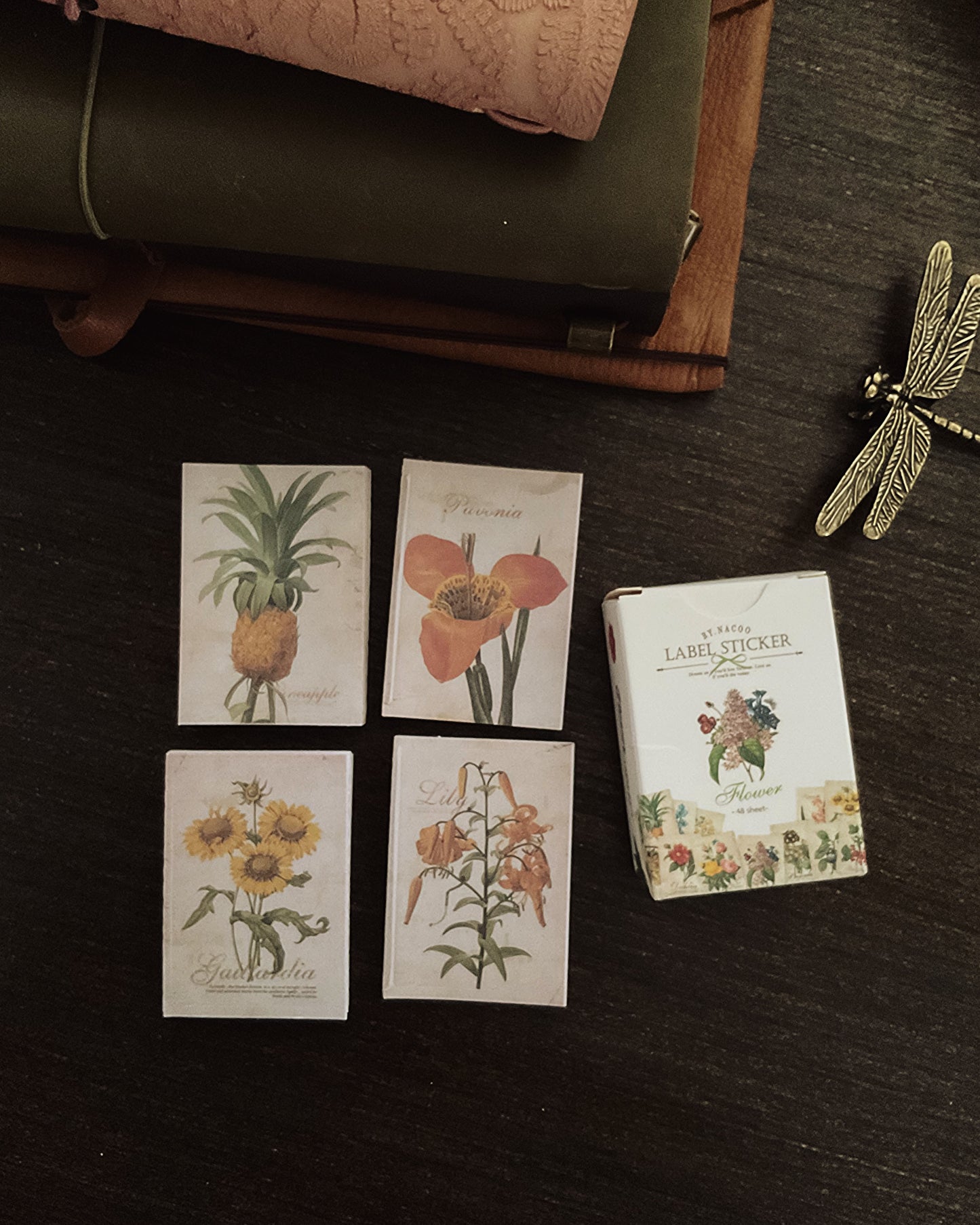 Botanical sticker set