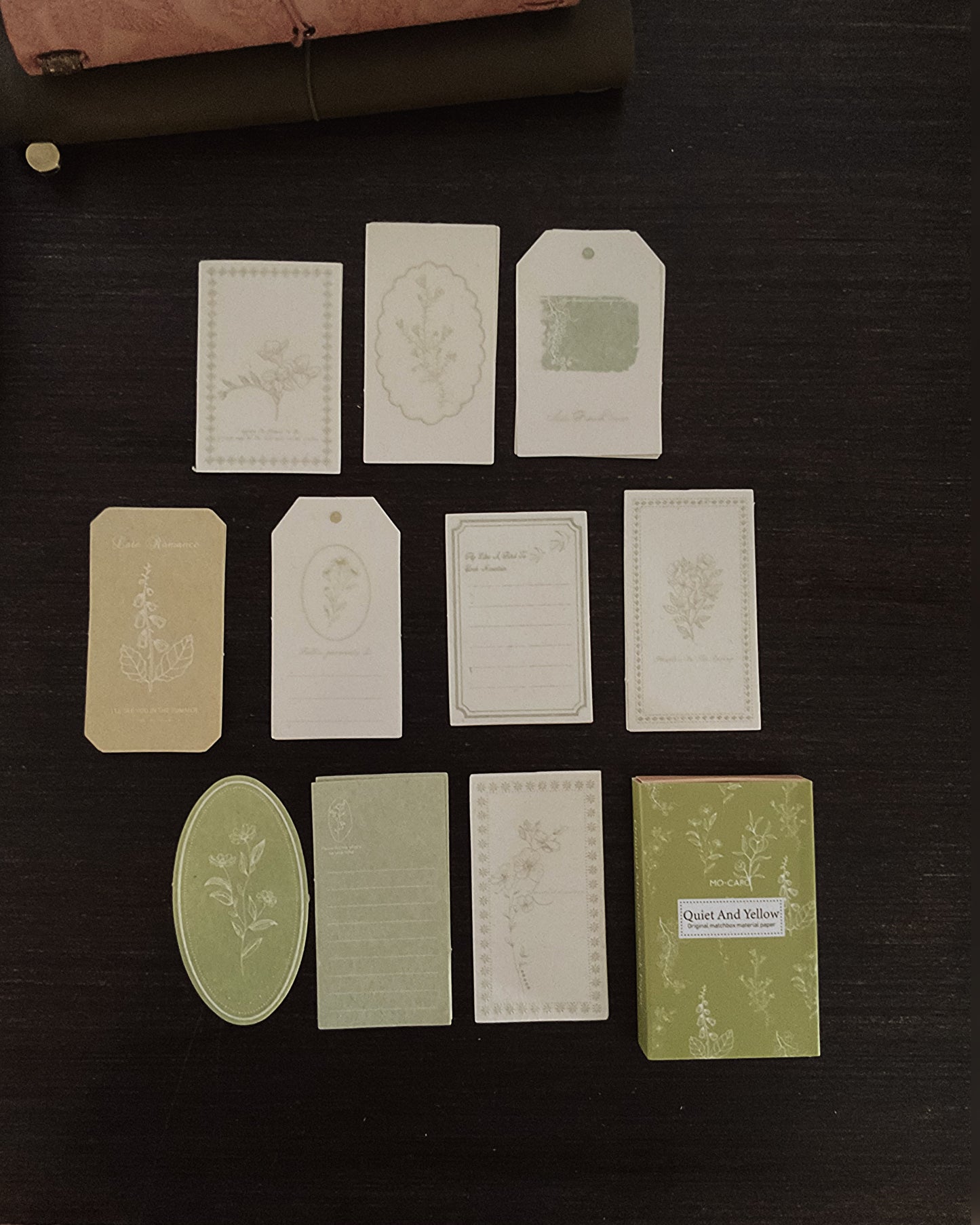 Textured label - 30 pieces/set