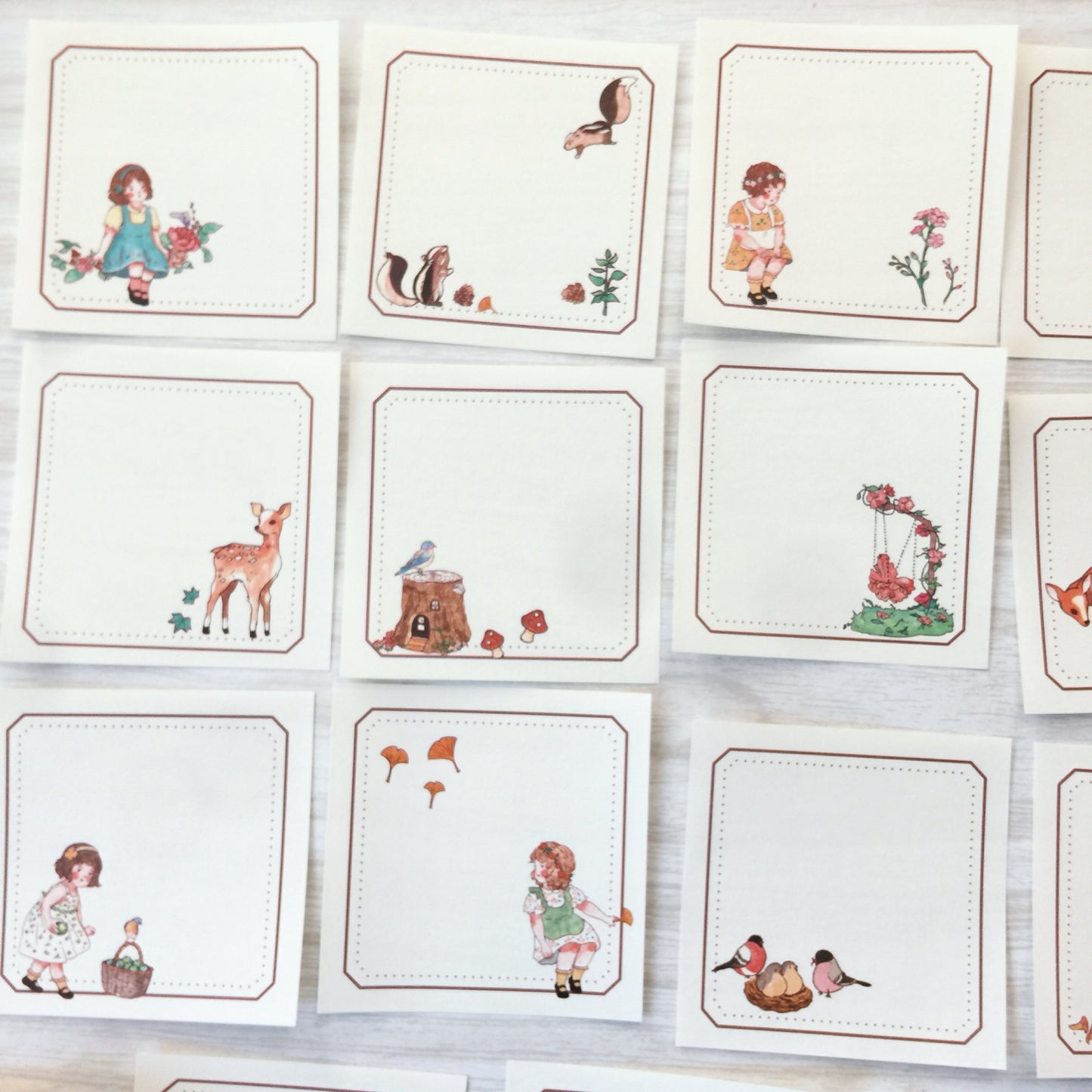Fairy tales - little girl Notepad