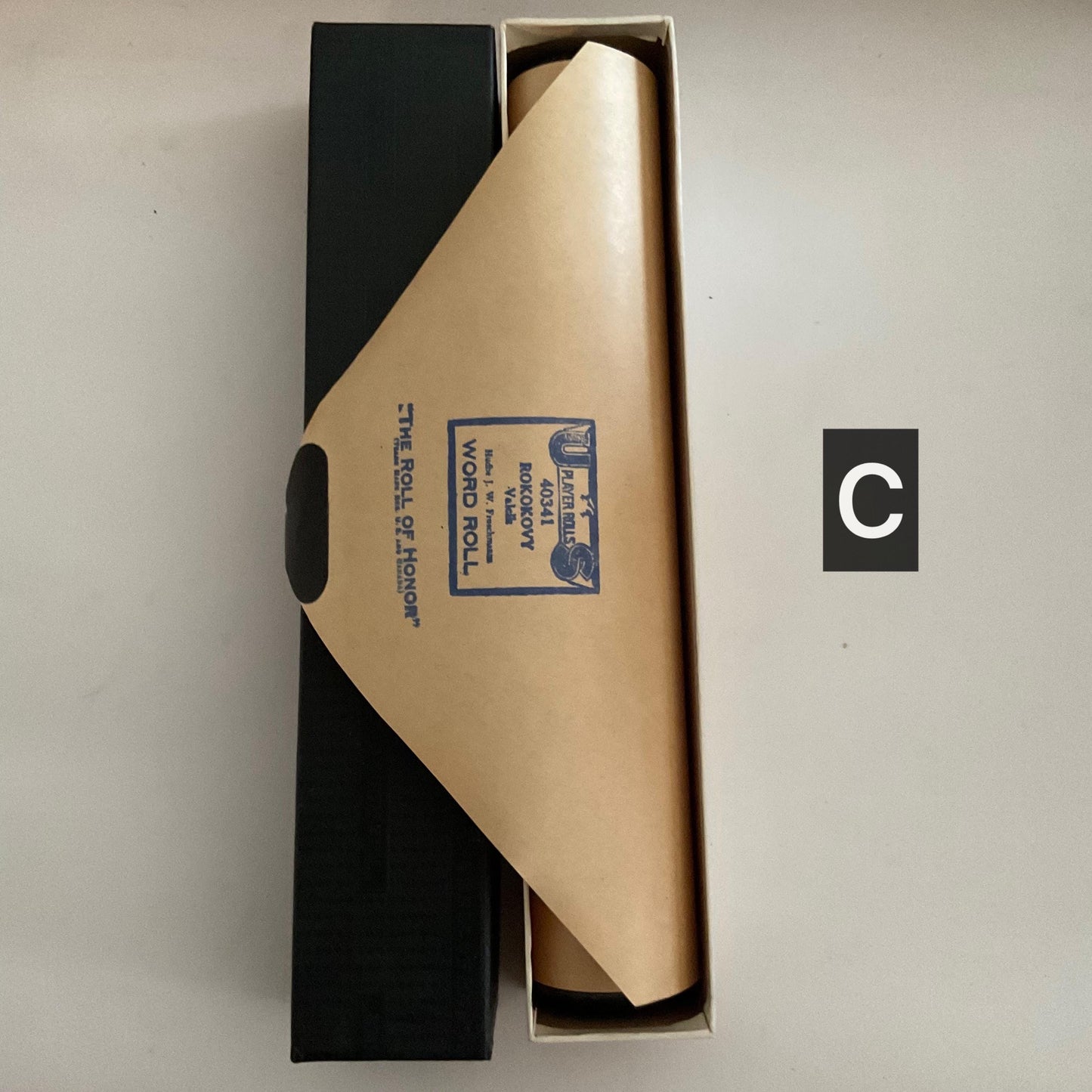 Vintage Piano Paper Roll: Music Sample Supplies