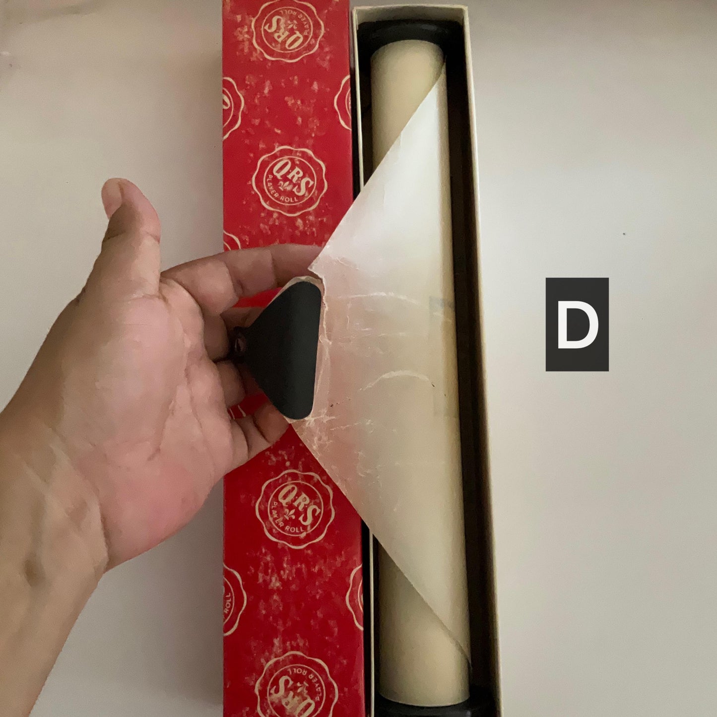Vintage Piano Paper Roll: Music Sample Supplies